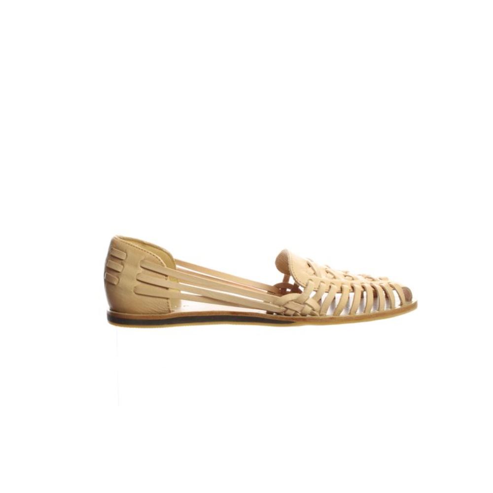 Nisolo Tan Leather Huarache Sandals